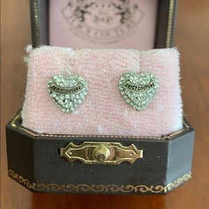 Juicy Couture Heart Earrings